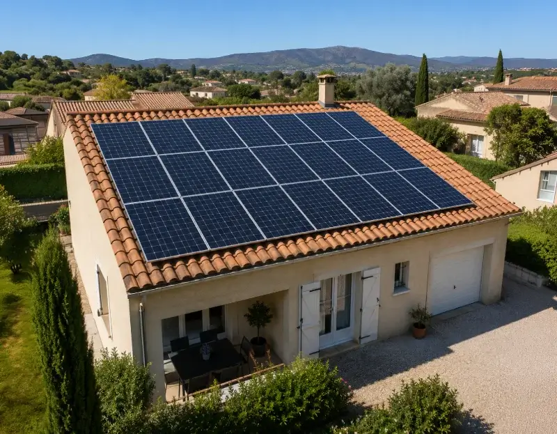 Prime à l'autoconsommation panneaux solaires Plassac — aide financière de l'État